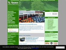 Tablet Screenshot of keymer-gartentechnik.de